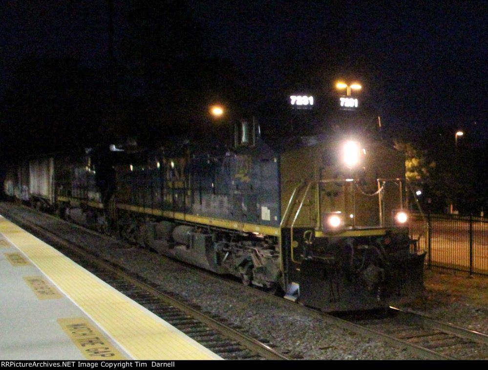 CSX 7231 leads Q403